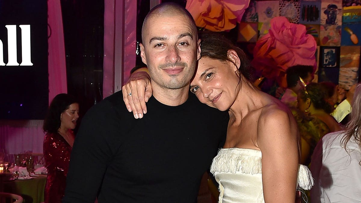 Katie Holmes and Jason Bard Yarmosky at the Guild Hall Summer Gala 2026 in New York in August
