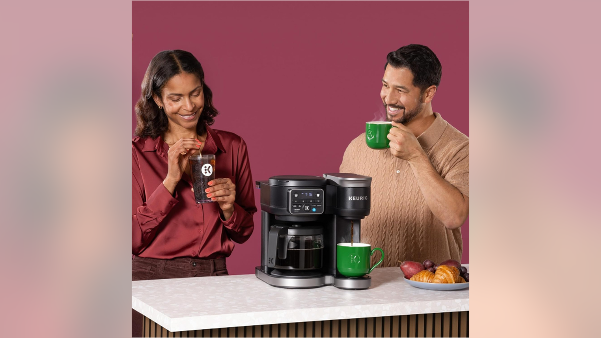 The Keurig K-Duo Hot & Iced brews single cups or full carafes. 