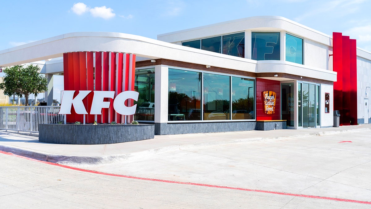 A new prototype KFC restaurant in McKinney, Texas.