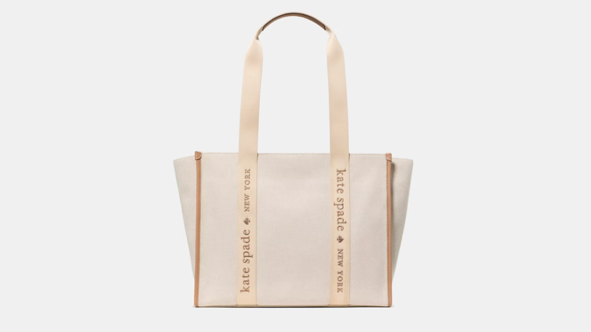 This tote has comfortable straps for your shoulders.
