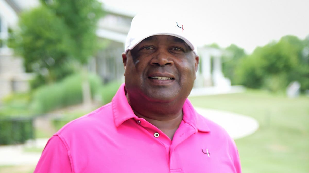 Kippy Brown attends a celebrity golf tournament in Franklin, Tenn.