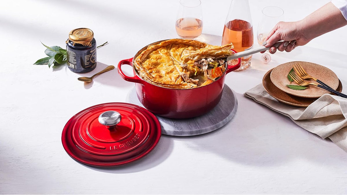 Add a colorful roaster to your kitchen arsenal.