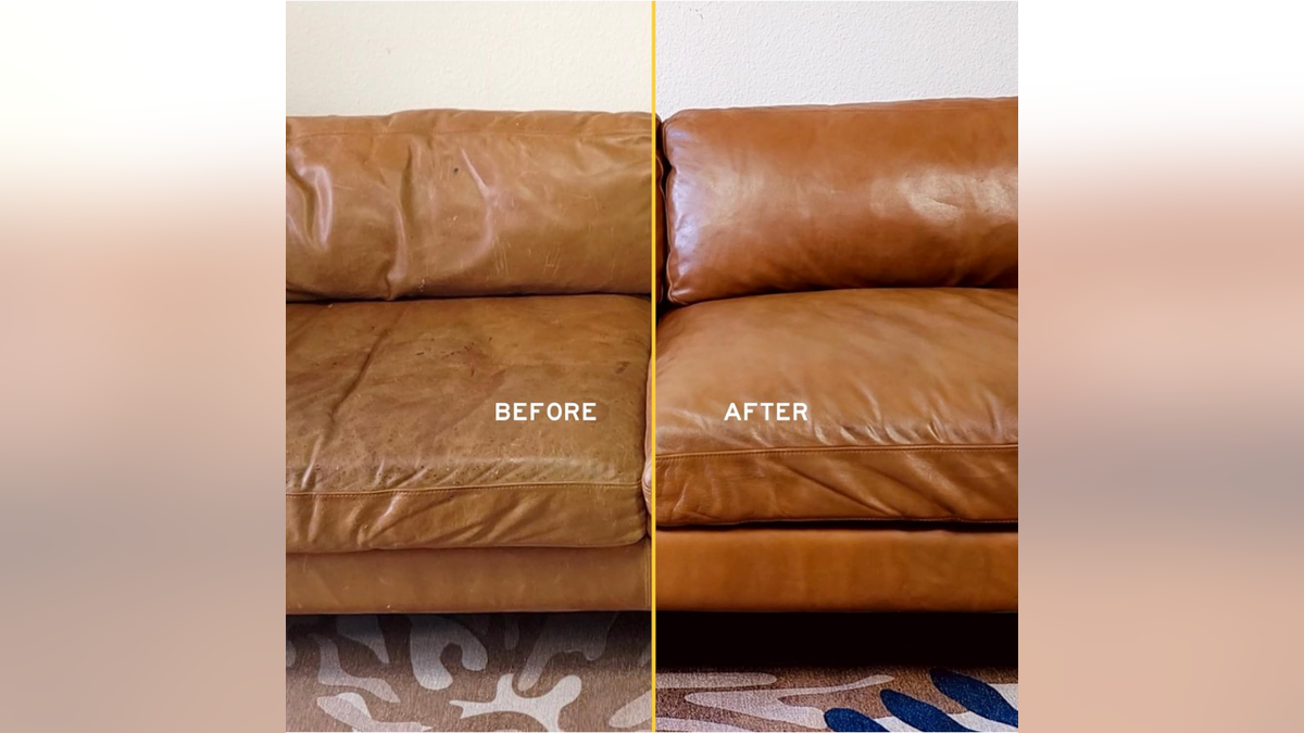 Leather Honey conditioner helps soften, protect and revive leather furniture, shoes, bags and accessories.