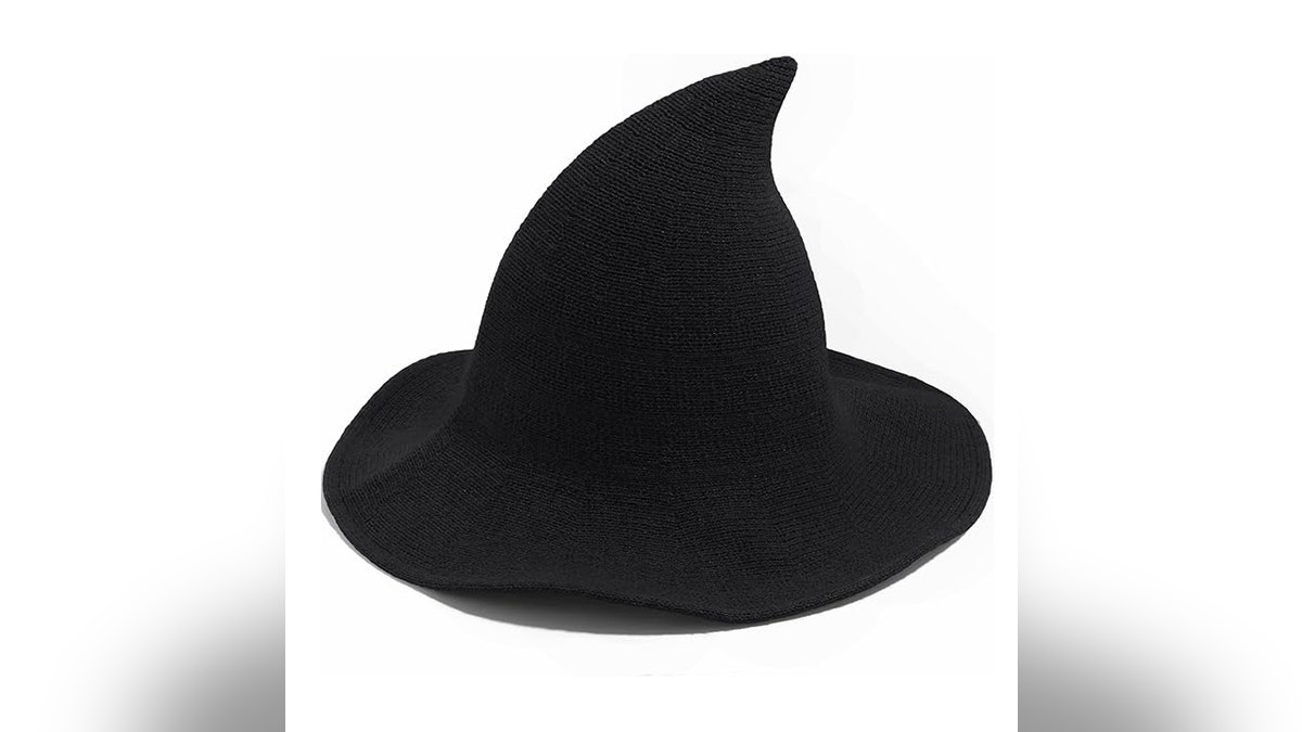 Go with a traditional-style witch hat for more authenticity.