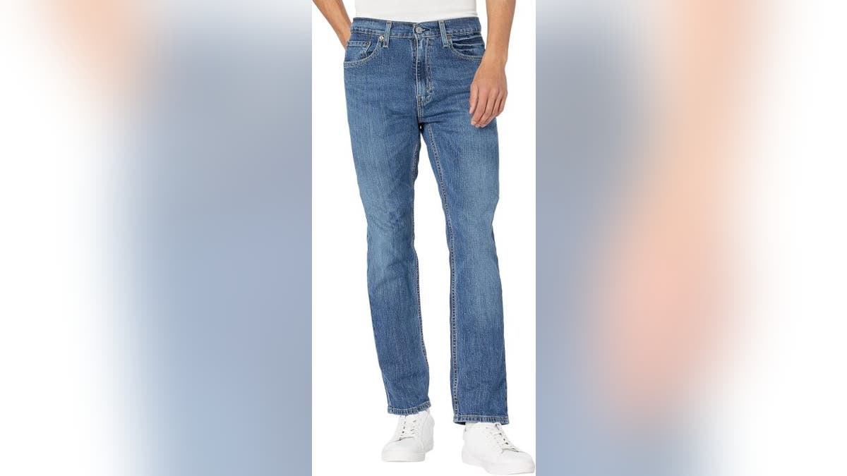 Levi's go with anything, lumberjack costumes included.