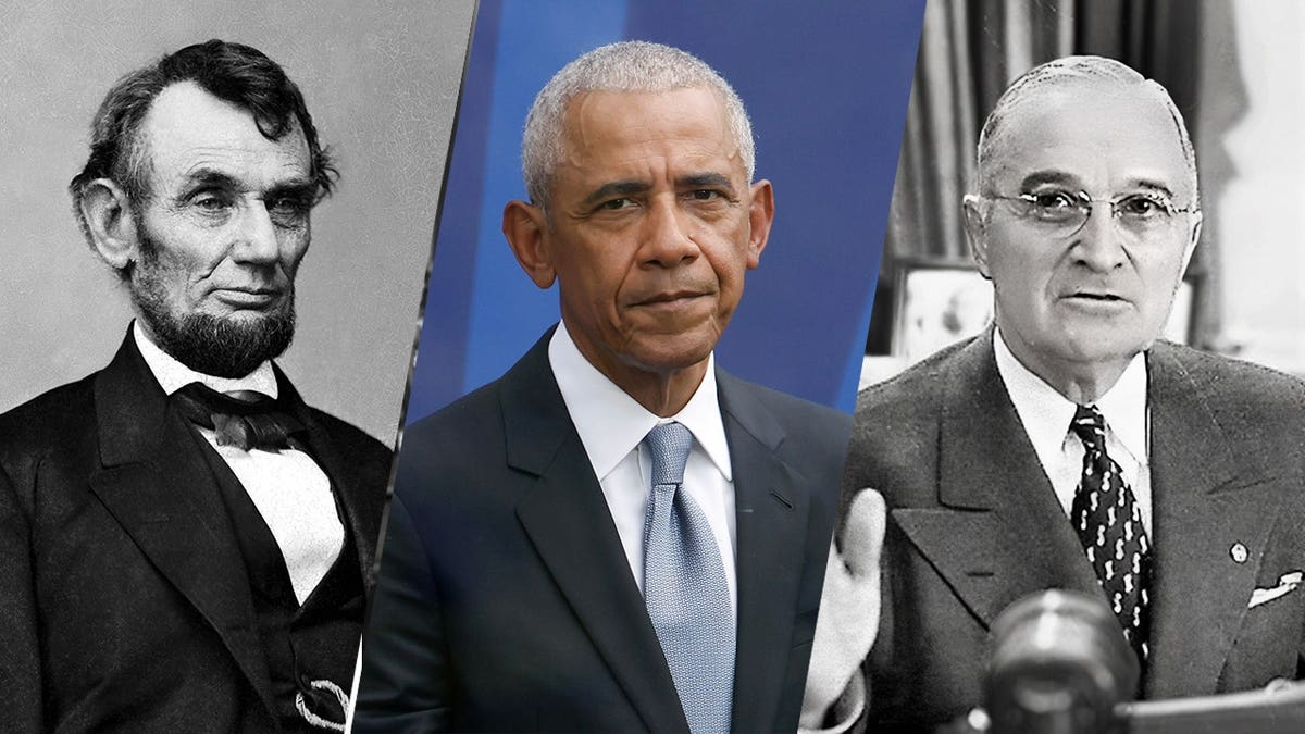 Obama, Truman and Lincoln split
