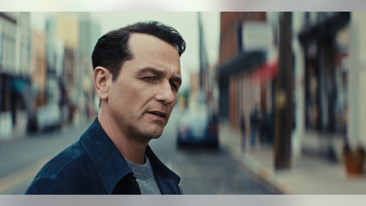 Matthew Rhys as Nile Jarvis in a scene from The Beast in Me.