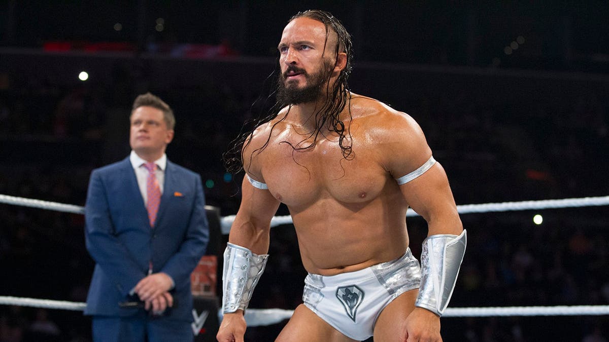 Neville, later known as Pac, enters the ring during SummerSlam.