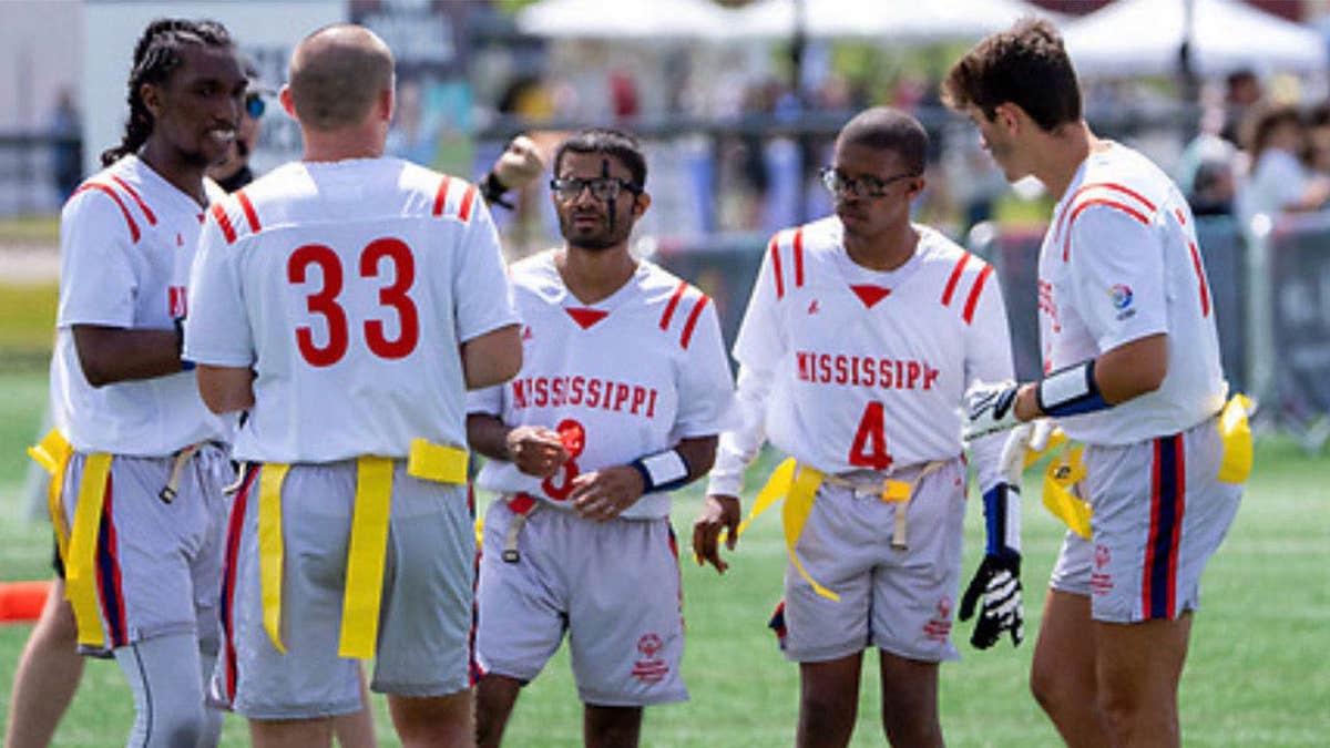 The Ole Miss flag football team won a gold medal at the Special Olympics in Minnesota over the summer.