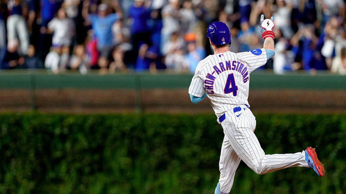 Pete Crow-Armstrong #4 of the Chicago Cubs