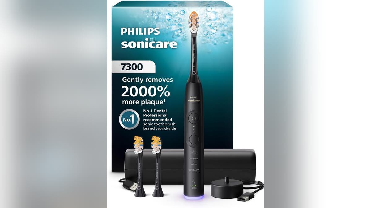 Get a deeper clean with an electric toothbrush.