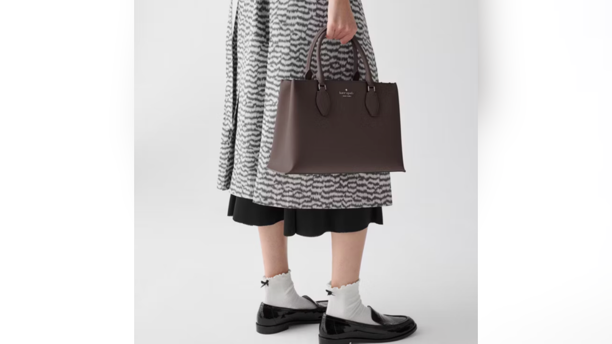 The Rae Satchel Bag brings a polished fall look.
