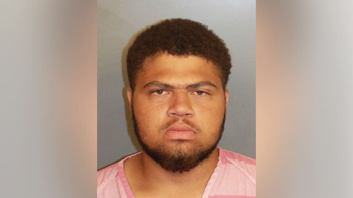 Ree Drummond's foster son, Jamar Goff's mugshot.