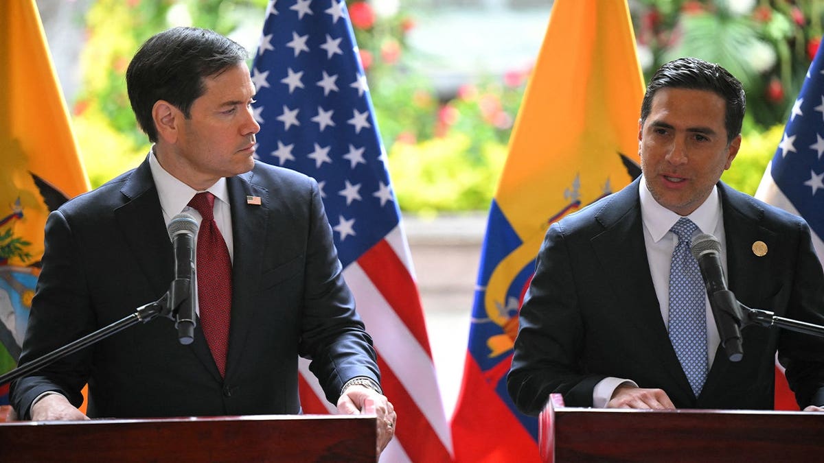 Rubio and Ecuador foreign minister