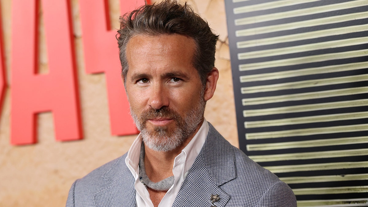 Ryan Reynolds attends a premiere at AMC Lincoln Square Theater in New York City.