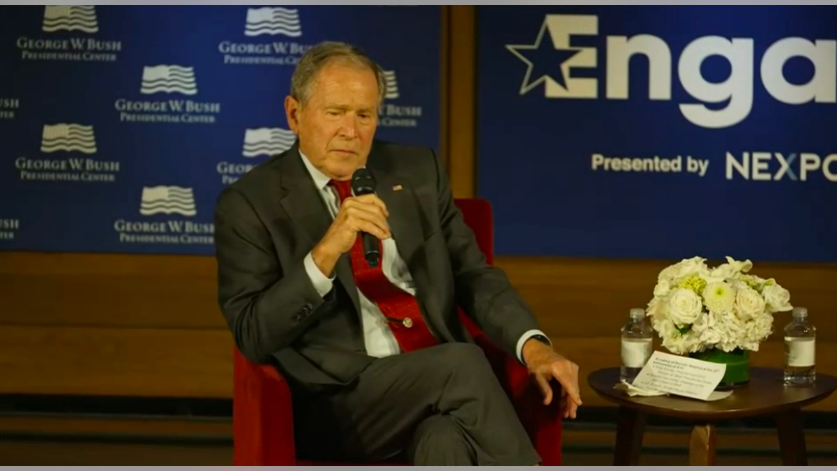 george w bush speaking