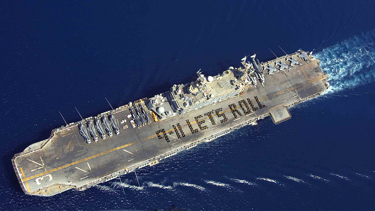 Marines and sailors form Todd Beamer’s