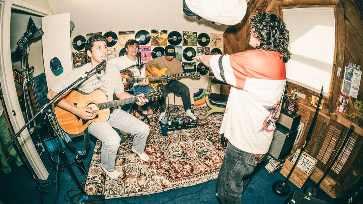 Students at the University of Texas jam out at