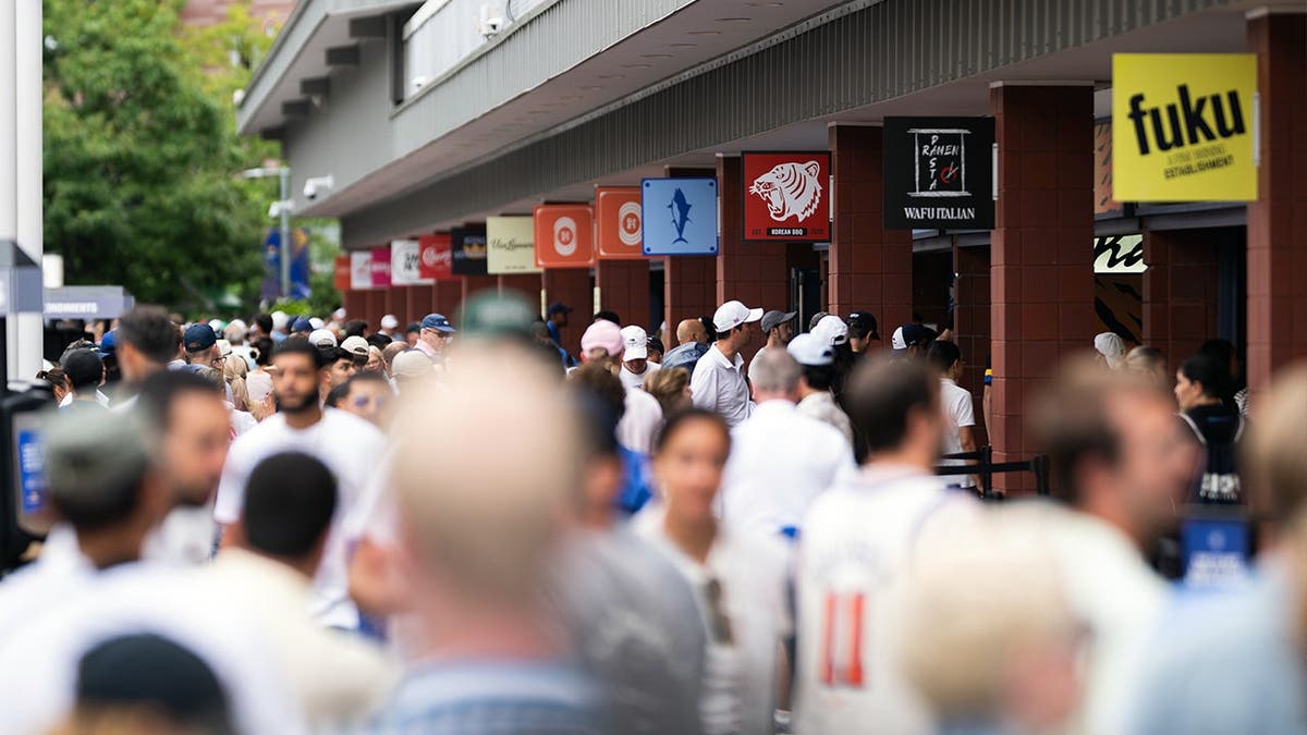 US Open food lines US Open food lines