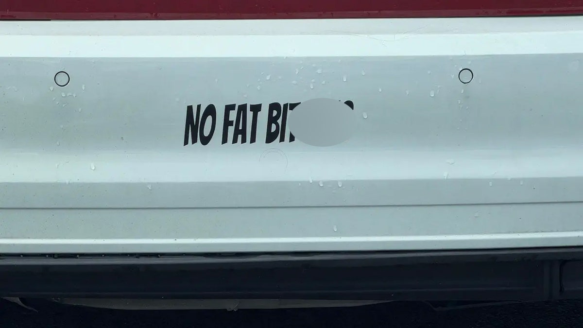 Screencaps reader Gen X Warren M ran across an interesting bumper sticker at the mall.