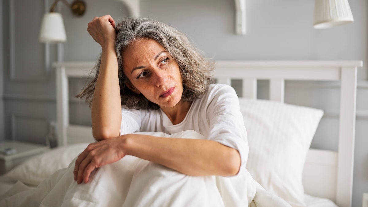 Woman can't sleep