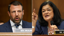 DHS chief fires back at Jayapal over claim majority of immigration arrests pose 'no threat'