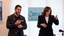 Kamala Harris says 'attack on DEI is an attack on maternal care' in appearance with El-Sayed