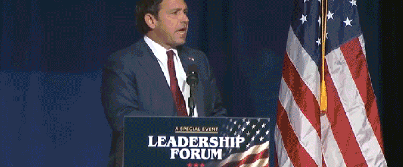Internet erupts after Ron DeSantis obliterates a screaming 'Soros' protester - Fox News