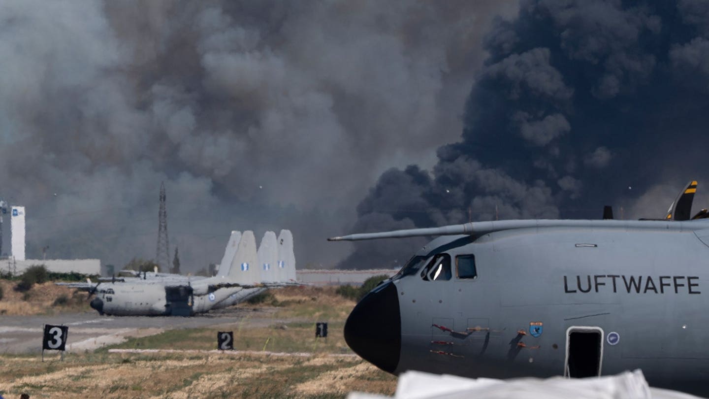 F-4 Phantom Crash Forces Airshow Evacuation at Tanagra
