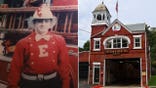 Split of Welles Crowther and Empire Hook and Ladder Company No. 1 in Upper Nyack, New York.
