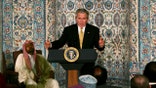 bush at islamic center