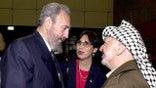 Castro meets Arafat