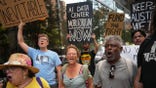 Protest in Austin, Texas, against data centers.