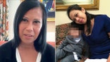 split photos of two woman