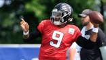 Michael Penix Jr. #9 of the Atlanta Falcons