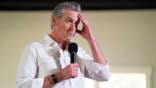 California Gov. Gavin Newsom speaks at a Democratic Party event in Summerville, South Carolina.