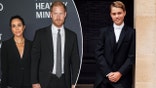 Meghan Markle and Prince Harry on a red carpet split with Prince  George at Eton