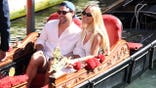 Sydney Sweeney and Scooter Braun riding a gondola in Venice, Italy in September 2026.
