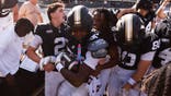 Vanderbilt Commodores react after a last-second comeback win against NC State.