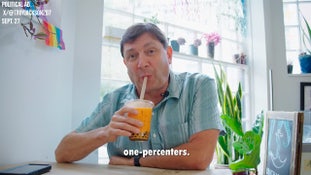 Troy Jackson's boba tea ad mocking Susan Collins and Elon Musk has been viewed over 2 million times, drawing sharp bipartisan ridicule on X.