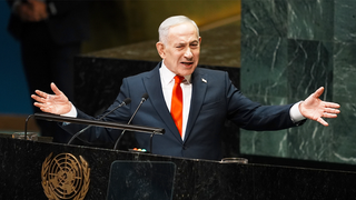 VÍDEO: Una salida masiva antes del discurso de « Netanyahu » provoca una respuesta airada del primer ministro israelí