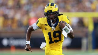 Michigan coach says Bryce Underwood is Wolverines quarterback for 'right now' after near disaster in opener