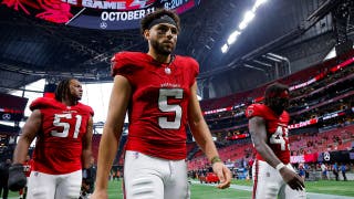 Falcons' Drake London shouts at fan amid team's blowout loss to Panthers