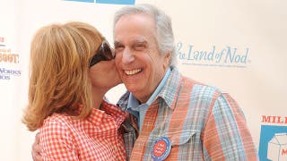 Henry Winkler's wife says the actor tends to exaggerate about the size of his ... fish