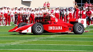 Indiana's mascot starts the season with an absolute heater that puts other mascots to shame