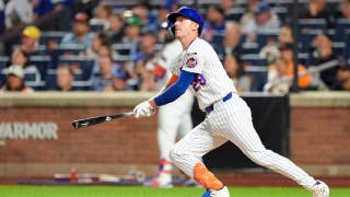 Brutal MLB collision leaves New York Mets first baseman Jared Young motionless on the field