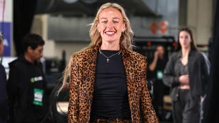 Sophie Cunningham, de los Fever, luce un sensacional conjunto con estampado de guepardo antes del partido de playoffs contra las Aces