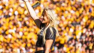 Sophie , todo un personaje: a Cunningham le encantan nuestros veteranos y la temporada de fútbol americano, un «TANK» de instituto que pesa 380 libras y los tristes fuegos artificiales de Rutgers