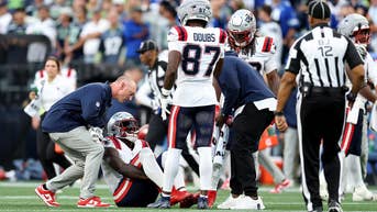 AJ Brown's Patriots debut turns ugly as injury sends him to locker room - Fox News