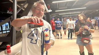 Bills fans waited in insane beer lines to secure souvenir beer horn at home opener - Fox News